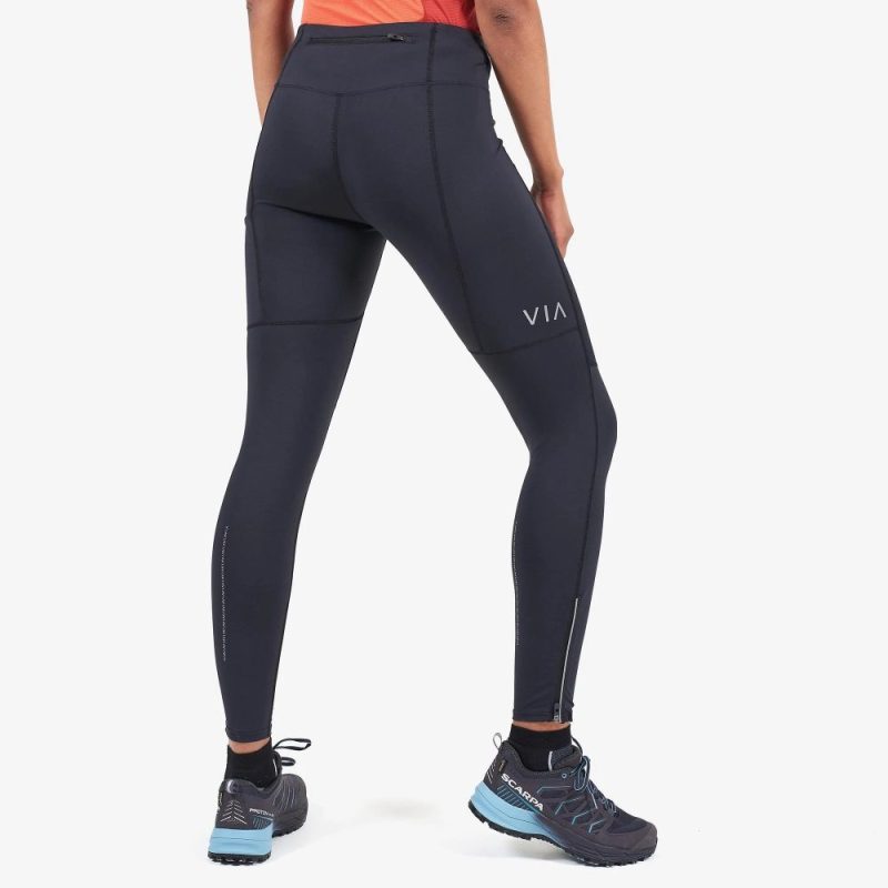 FTHTTBLA FEM THERMAL TRAIL TIGHTS 4