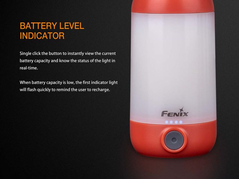 Fenix CL26R Battery Level